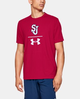 Men's Charged Cotton® Collegiate Short Sleeve T-Shirt 1 Color Available $22.4