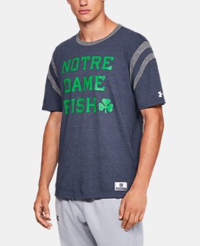 Men's UA Iconic Stripe Collegiate Short Sleeve Shirt 1 Color Available $50