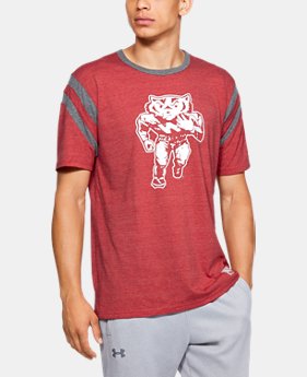 Men's UA Iconic Stripe Collegiate Short Sleeve Shirt 2 Colors Available $50