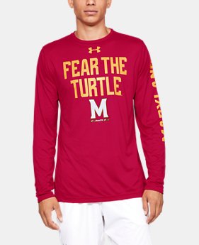 New Arrival Men's UA Tech™ Collegiate Long Sleeve 1 Color Available $40