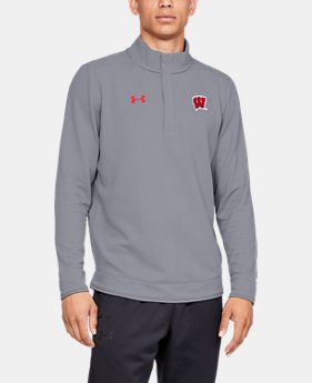 New Arrival Men's UA Knit ¼ Snap Collegiate 2 Colors Available $80