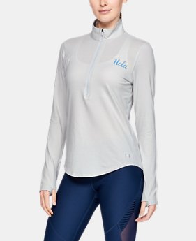 New Arrival Women's Charged Cotton® ½ Zip Collegiate 1 Color Available $60