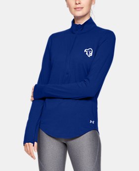 New Arrival Women's Charged Cotton® ½ Zip Collegiate 1 Color Available $60