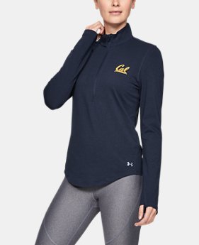 Women's Charged Cotton® ½ Zip Collegiate 19 Colors Available $42