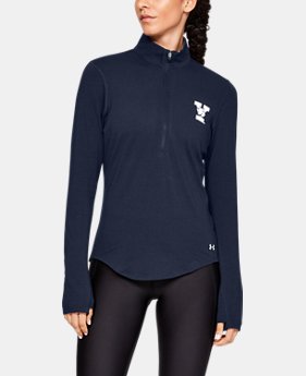 Women's Charged Cotton® ½ Zip Collegiate 1 Color Available $42