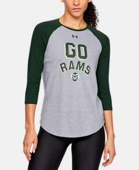 Women's Charged Cotton® Baseball Collegiate T-Shirt 2 Colors Available $40