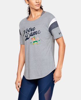 New Arrival Women's UA Iconic Neppy FB Collegiate T-Shirt 2 Colors Available $55
