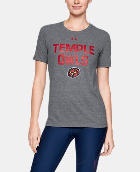 New Arrival Women's UA Tri-Blend Collegiate Short Sleeve Shirt 4 Colors Available $35