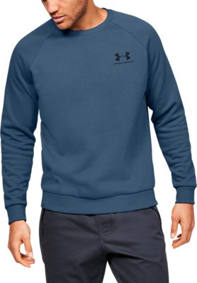 under armour men's rival fleece crew