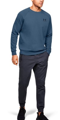 men's ua rival fleece crew
