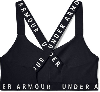 ua wordmark strappy sportlette