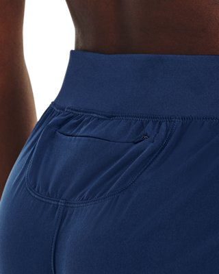 Under Armour Women's UA Qualifier Speedpocket Shorts. 4
