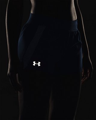 Under Armour Women's UA Qualifier Speedpocket Shorts. 5