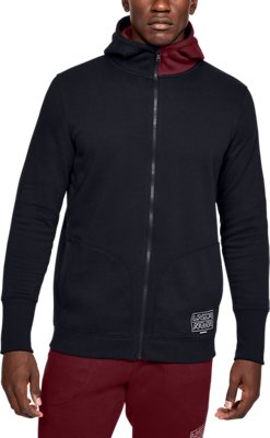 under armour baseline fz hoodie