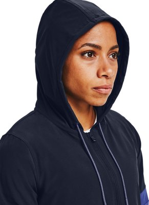 ua women's squad 2.0 woven jacket