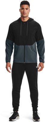 Under Armour Men's UA Squad Woven Warm-Up Jacket. 2