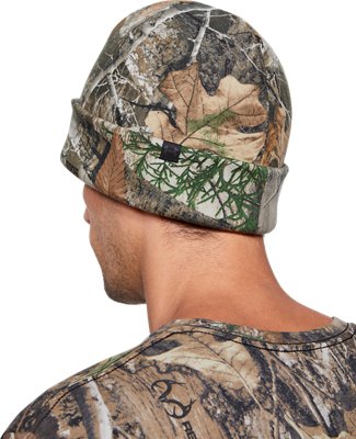 under armour camo beanie