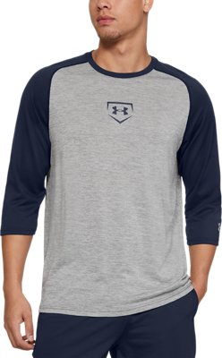 under armour baseball tee