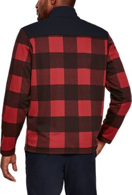 under armour plaid jacket