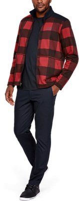 under armour plaid jacket