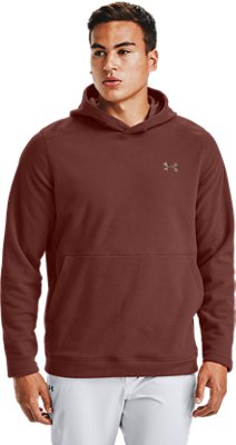 mens red under armour hoodie