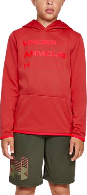 under armour wordmark hoodie