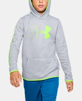  Boys' Armour Fleece® Branded Hoodie  9  Colors Available $30