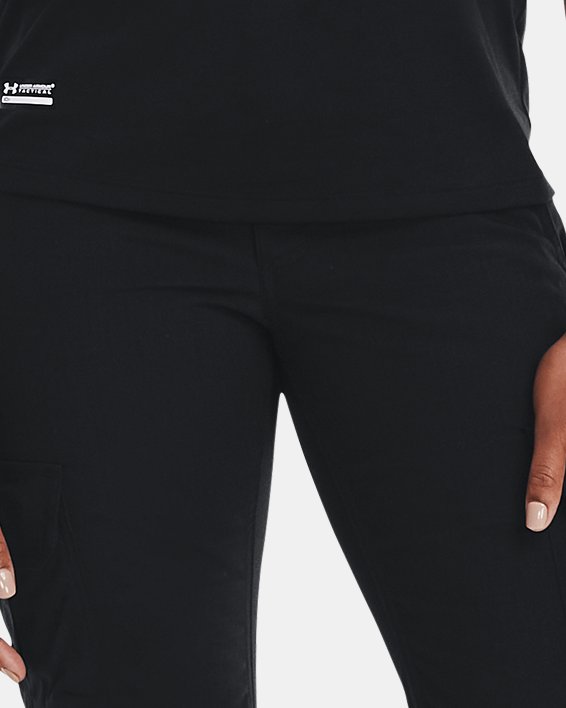 Women's UA Tactical Tech™ Short Sleeve, Black, pdpMainDesktop image number 2