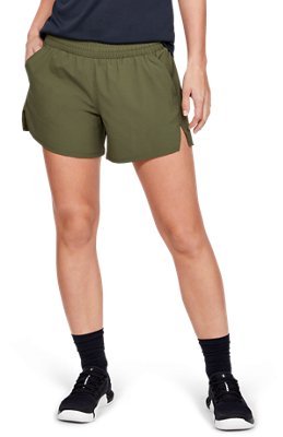 under armour od green shorts