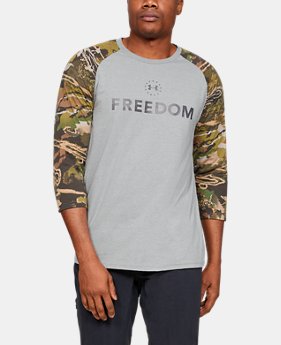  Men's UA Freedom Camo Utility T-Shirt  2  Colors Available $30