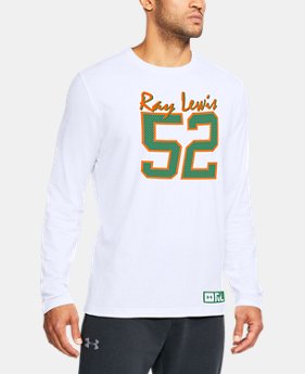 Men's Ray Lewis 52 Graphic T-Shirt 1 Color $35