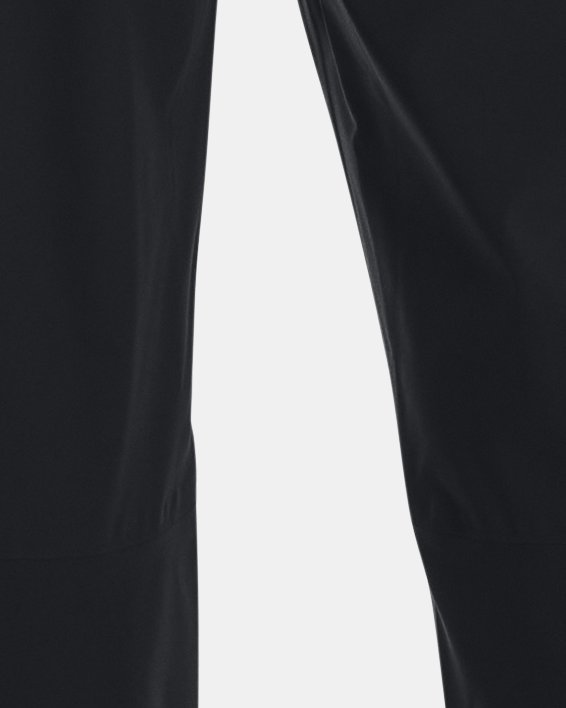 Damskie spodnie przeciwdeszczowe UA Golf, Black, pdpMainDesktop image number 1