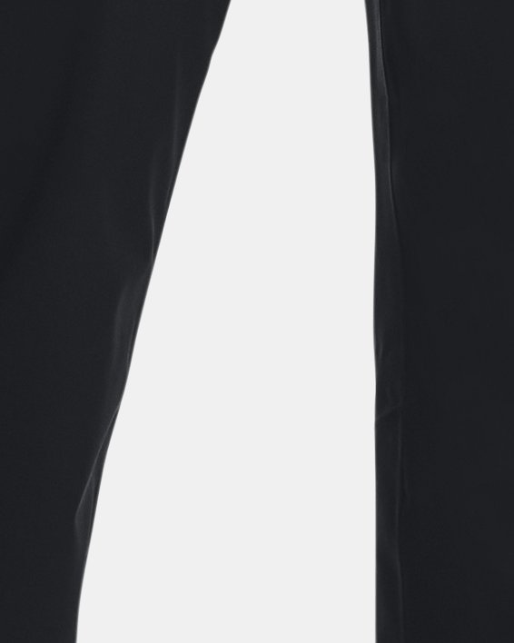 Women's UA Golf Rain Pants, Black, pdpMainDesktop image number 0