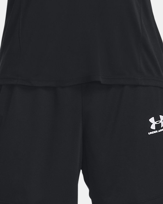 Men's UA Challenger III Knit Shorts, Black, pdpMainDesktop image number 2
