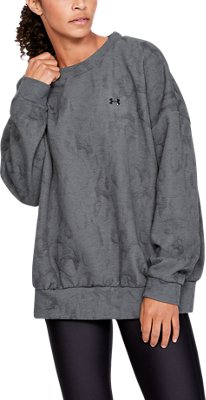 under armour crew neck sweatshirt womens