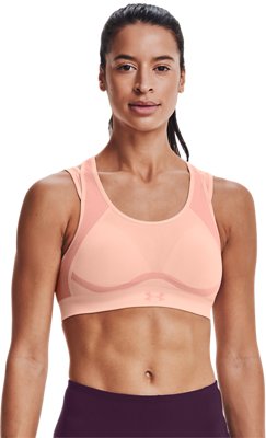 Women's UA Vanish Seamless Mid Sports Bra image number 0