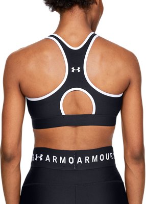 under armour mid keyhole sports bra