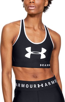 under armour mid keyhole sports bra