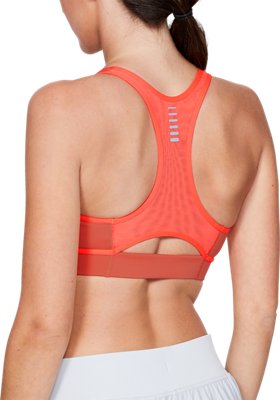 under armour red sports bra