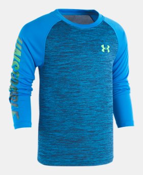 New Arrival Boys' Pre-School UA Unstoppable Twist Raglan 1 Color Available $30