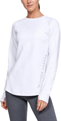 under armour women's unstoppable double knit mock neck long sleeve shirt