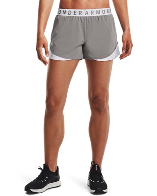Shorts UA Play Up 3.0 para Mujer, Gray, pdpMainDesktop image number 0