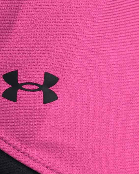 Women's UA Play Up 3.0 Shorts, Pink, pdpMainDesktop image number 3