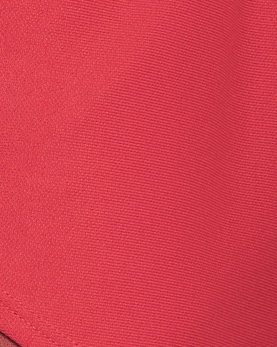 女士UA Play Up Shorts 3.0短褲 in Red image number 3