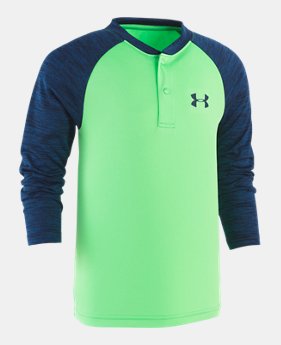New Arrival Boys' Pre-School UA Raglan Henley 1 Color Available $29