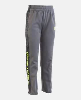 Boys' Pre-School Armour Fleece® Twist Stampede Pants 1 Color Available $33