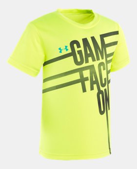 Boys' Pre-School UA Game Face On Short Sleeve 1 Color Available $18