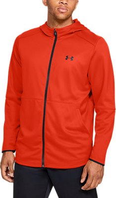 under armour orange hoodie