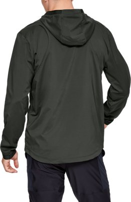 under armour vanish woven full zip hooded jacket