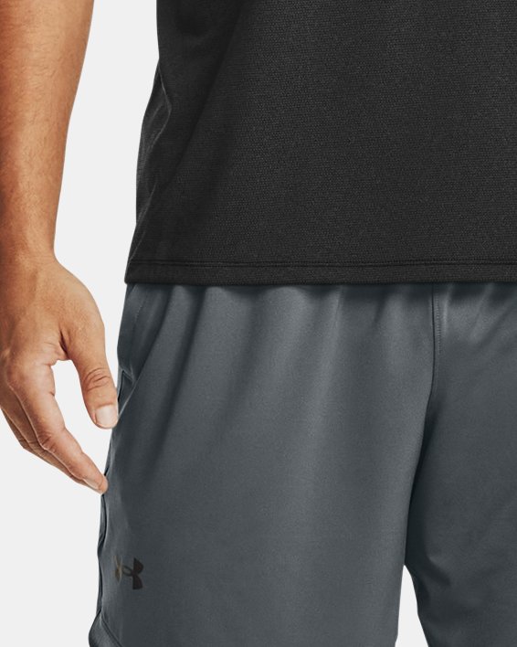 Men's UA Tech™ 2.0 Textured Short Sleeve T-Shirt in Black image number 2